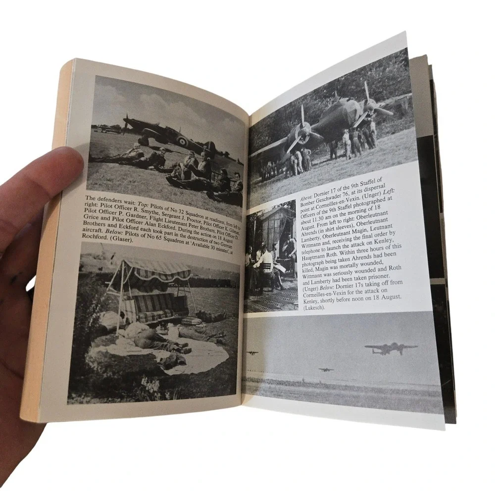 VTG‎ 1980 The Hardest Day Book Granada Alfred Price Air Battles Britain Aug 1940